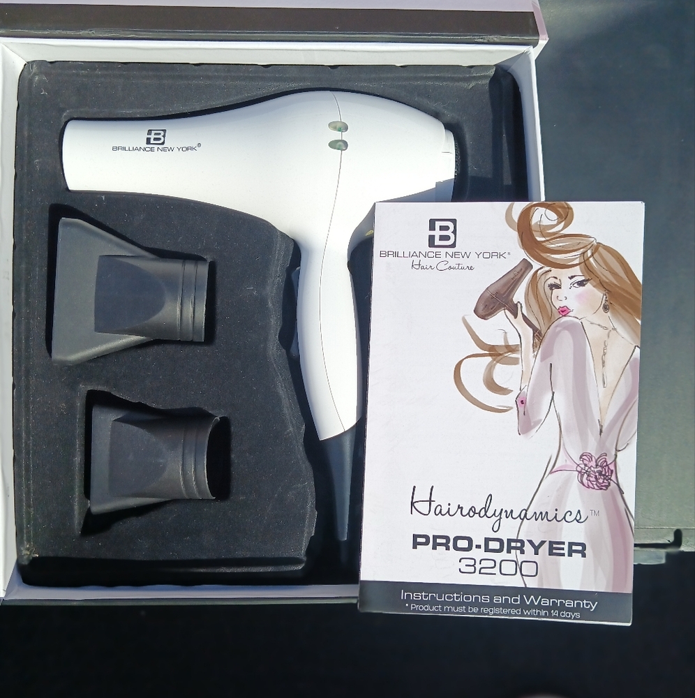 Brilliance New York Hairodynamics Pro Hair Dryer 3200